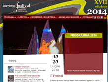 Tablet Screenshot of festivalgiordano.it